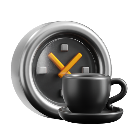 Hora do café  3D Icon