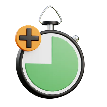 Tempo extra  3D Icon