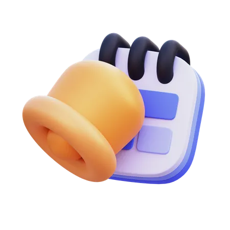 Calendrier  3D Icon