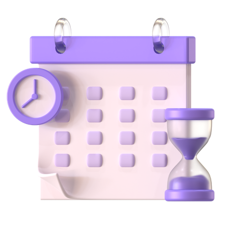 Horaire  3D Icon