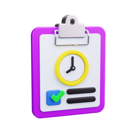 Calendrier  3D Icon