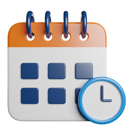 Calendrier  3D Icon