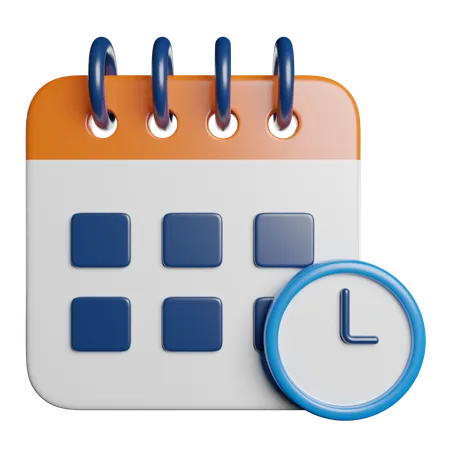 Calendrier  3D Icon