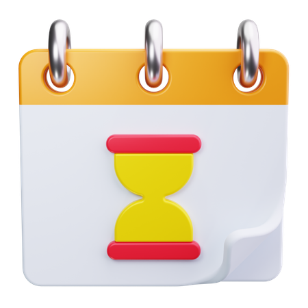 Calendrier  3D Icon