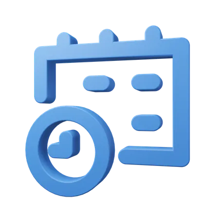 Calendrier  3D Icon