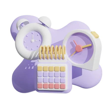 Calendrier  3D Icon