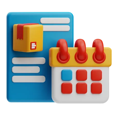 Calendrier  3D Icon