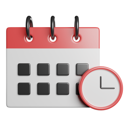 Calendrier  3D Icon