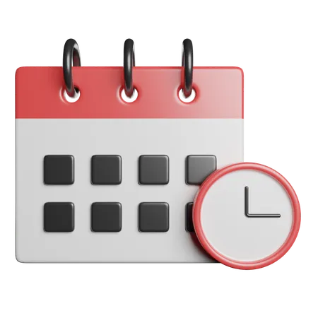 Calendrier  3D Icon