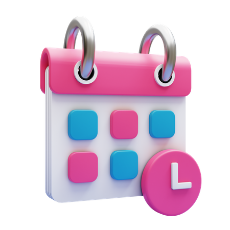 Calendrier  3D Icon