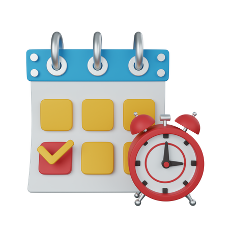 Calendrier  3D Icon