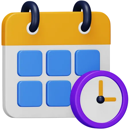 Calendrier  3D Icon