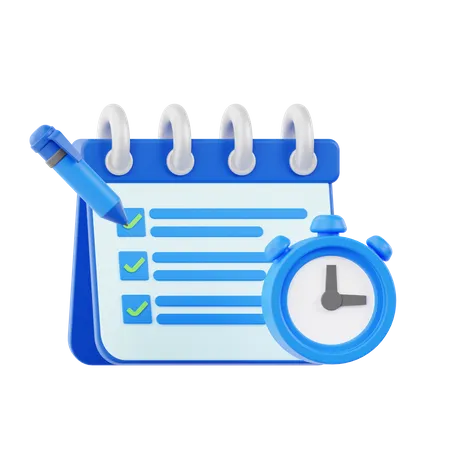 Calendrier  3D Icon