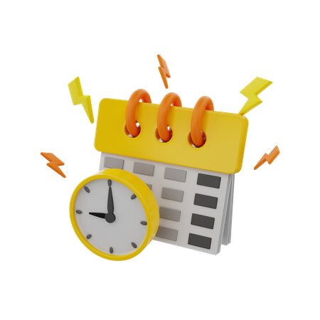 Calendrier  3D Icon