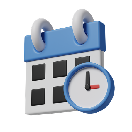 Horaire  3D Icon