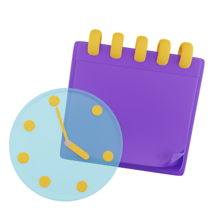 Horaire  3D Icon