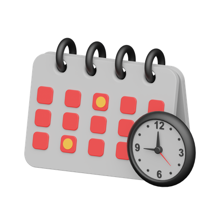 Calendrier  3D Icon