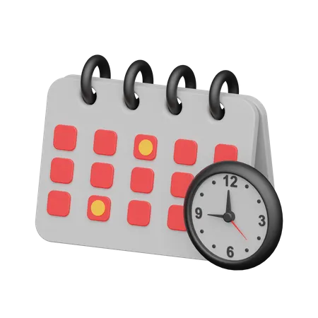 Calendrier  3D Icon