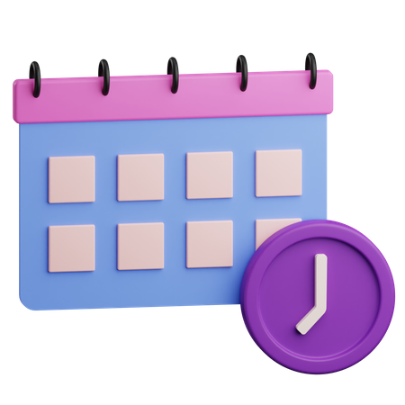 Calendrier  3D Icon