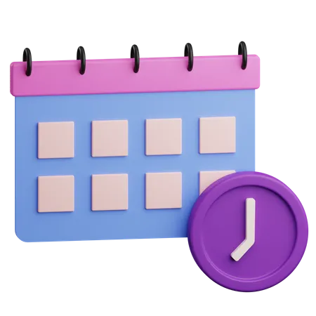 Calendrier  3D Icon