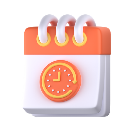 Calendrier  3D Icon