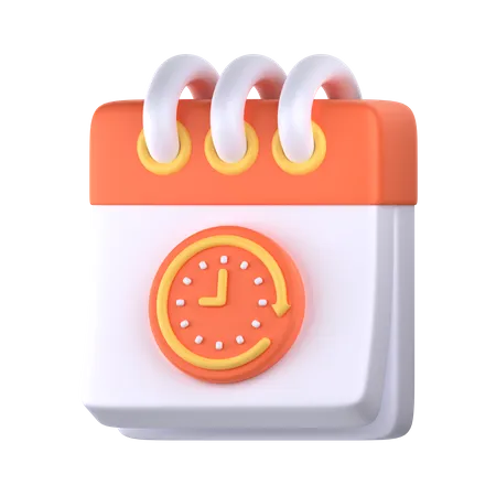 Calendrier  3D Icon