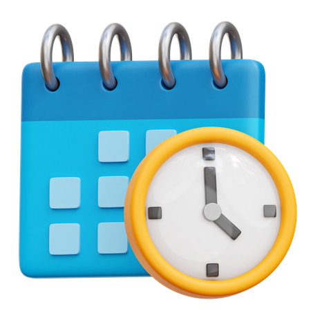 Calendrier  3D Icon