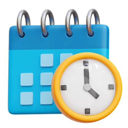 Calendrier  3D Icon