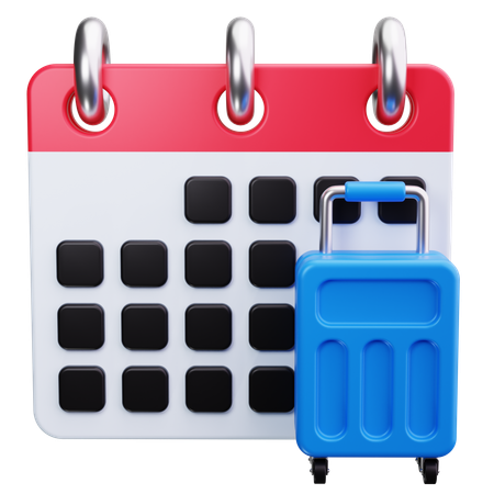 Horaire de voyage  3D Icon