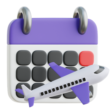 Horaire de voyage  3D Icon