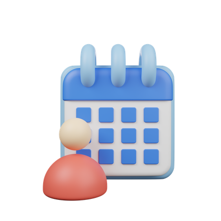 Horaire des employés  3D Icon