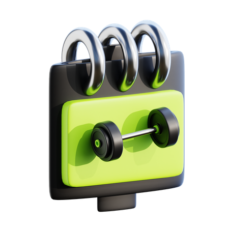 Horaire de gym  3D Icon