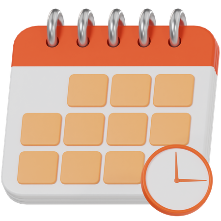 Horario  3D Icon