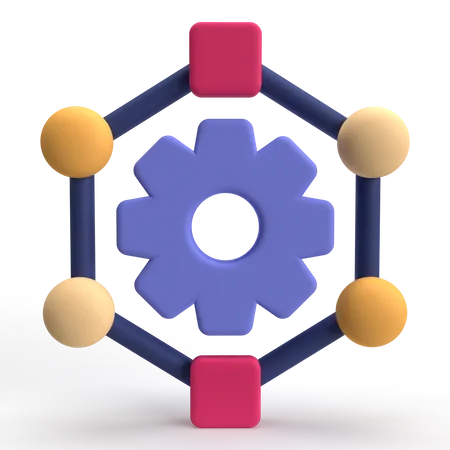 Cronograma  3D Icon