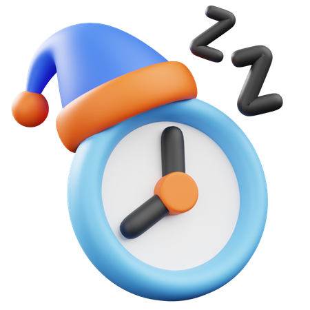 Horario de sueño  3D Icon
