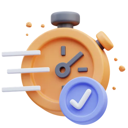 Verificar o tempo  3D Icon