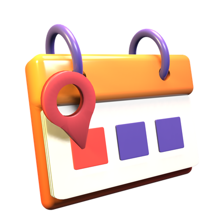 Itinerario de viaje  3D Icon