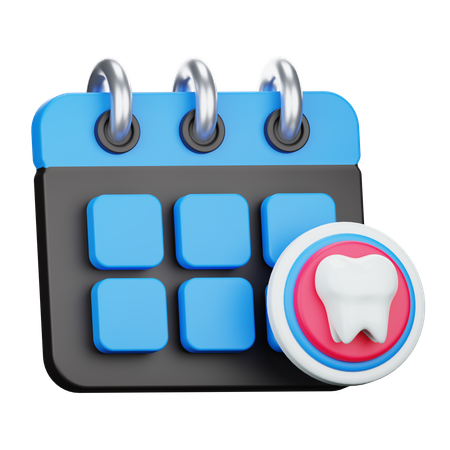 Horario dental  3D Icon