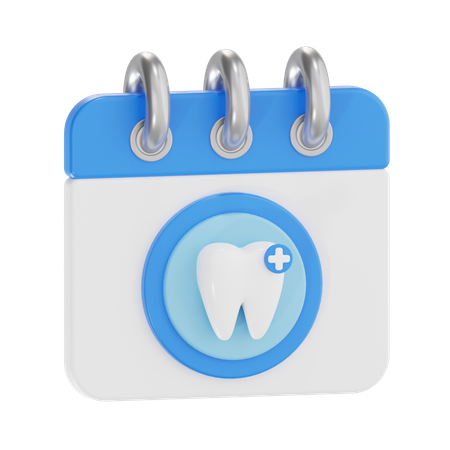 Horario dental  3D Icon