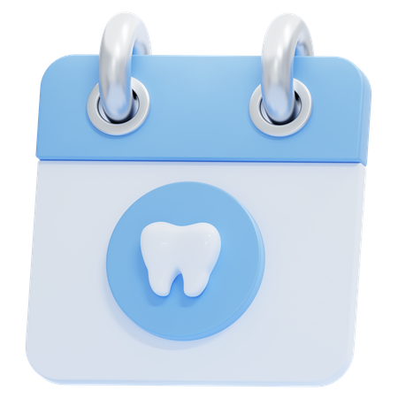 Horario dental  3D Icon