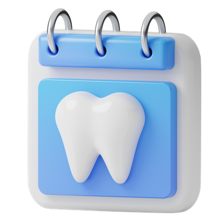 Horario dental  3D Icon