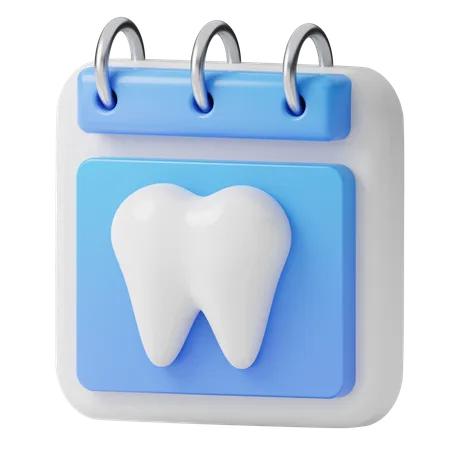 Horario dental  3D Icon