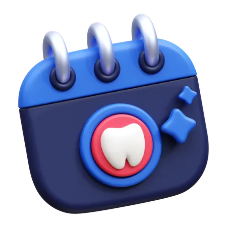 Horario dental  3D Icon