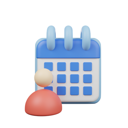 Agenda de funcionários  3D Icon