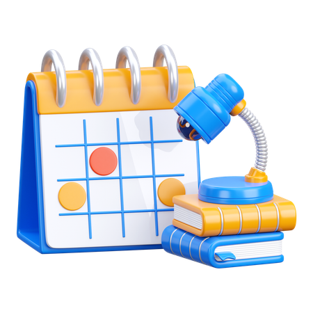 Horario escolar  3D Icon