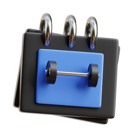 Horario de gimnasio  3D Icon