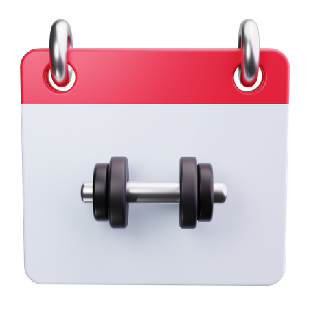 Horario de gimnasio  3D Icon