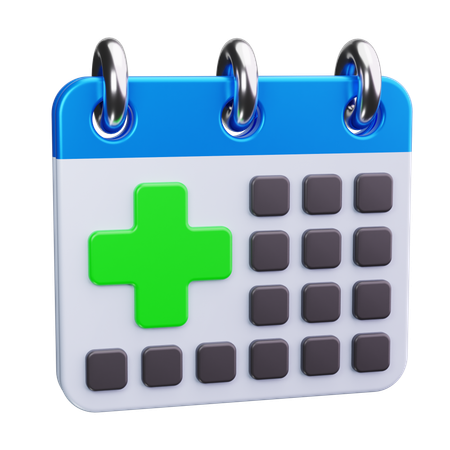 Horario del hospital  3D Icon