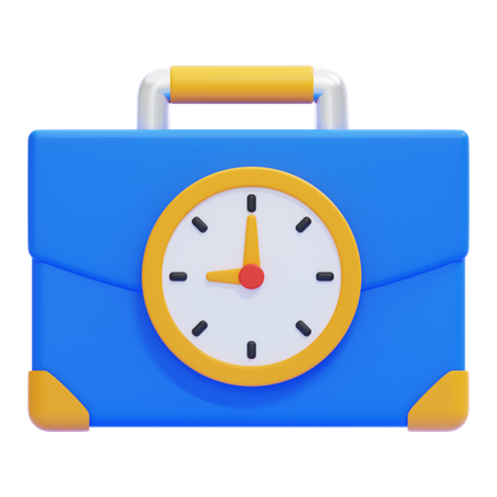 Horas Laborales  3D Icon