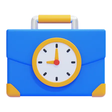 Horas Laborales  3D Icon